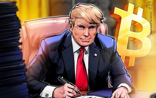 Democrat lawmaker urges Treasury to cease Trump’s Bitcoin reserve plans