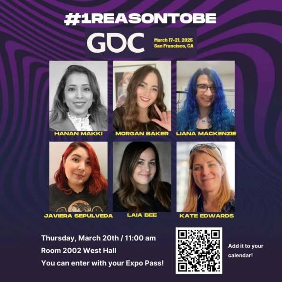 The #1ReasonToBe panel returns to GDC 2025.