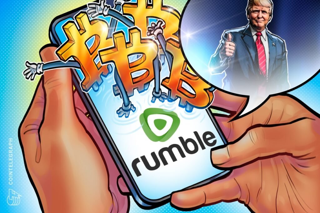 Rumble embraces Trump-era crypto strategy with $17M BTC purchase