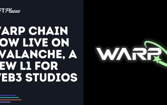 WARP Chain Now Live on Avalanche, A New L1 for Web3 Studios