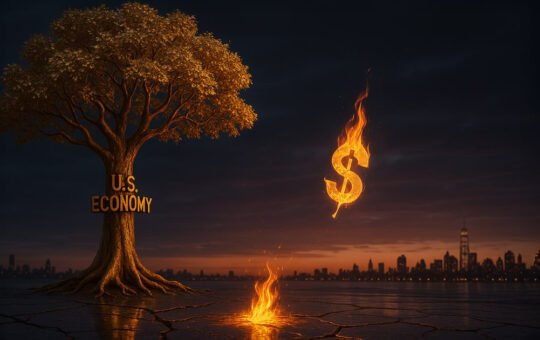 US GDP decline revised to 0.2% as Bitcoin holds steady