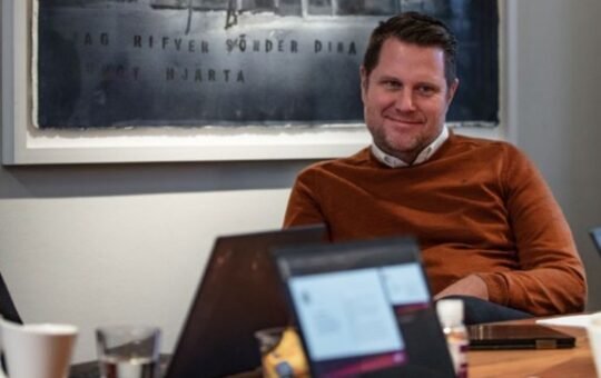 Embracer Group chief executive officer Lars Wingefors.