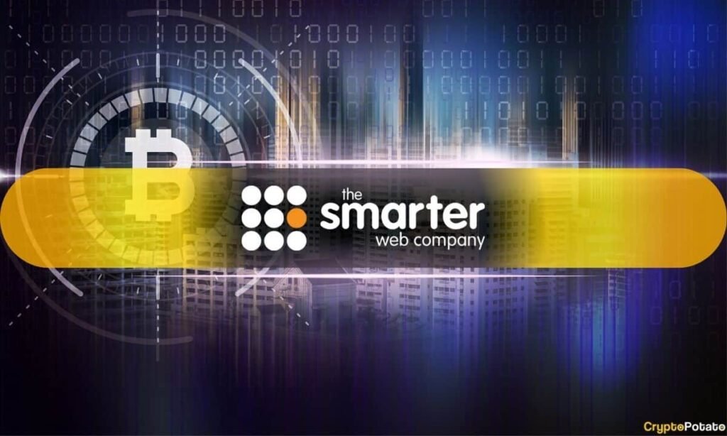 The Smarter Web Company Adds $26M BTC to Treasury