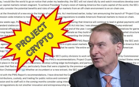 SEC Chair Paul Atkins’ ‘Project Crypto’ Sets the Stage for the Next Cryptos to Explode
