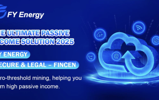 FY Energy Launches Future-Proof Blockchain Green Energy Mining Contracts, Bringing Each Investors into the Daily Passive Income