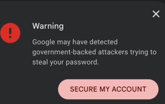 Binance founder CZ receives alert from Google about possible government-backed attacks