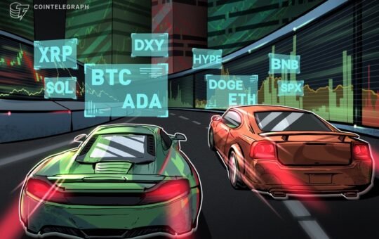 Price predictions 10/27: SPX, DXY, BTC, ETH, BNB, XRP, SOL, DOGE, ADA, HYPE