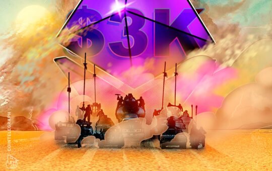 Ether Price Risks Drop Below $3K as Spot ETF Inflows Cool