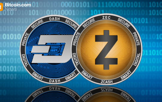 ZEC and DASH Lead Privacy Coin Rally as Sector Market Cap Jumps 8% to $26.6 Billion