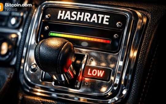 Bitcoin’s Hashrate Slips Below 1 Zettahash After Months at Record Power