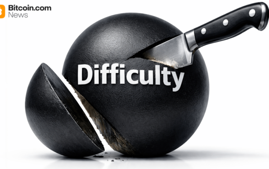 Massive Bitcoin Difficulty Cut Looms After Hashrate Loses Nearly 250 EH/s