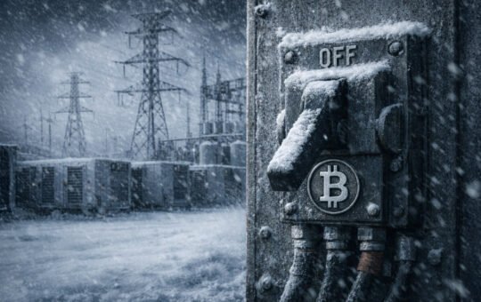 Bitcoin hashrate slumps as US miners curtail during winter storm