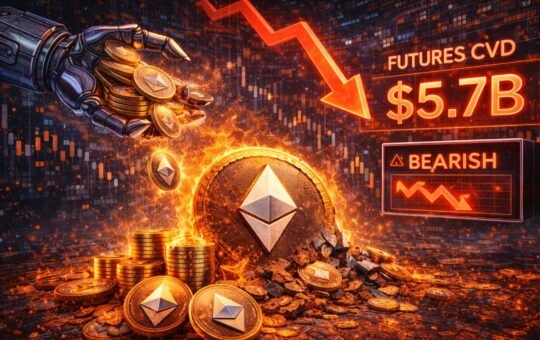 Smart Money Still Selling Ethereum? Futures CVD Shows $5.7B Bearish Pressure
