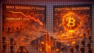 Why Bitcoin Seasonality Failed: Inside BTC’s Structural Breakdown In February 2026