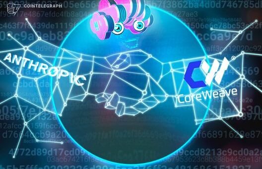 CoreWeave lands multi-year agreement with Anthropic to run AI workloads