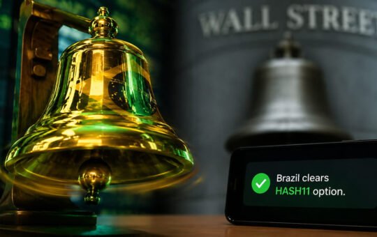 Brazil just moved a crypto ETF into market plumbing Wall Street still wants opened