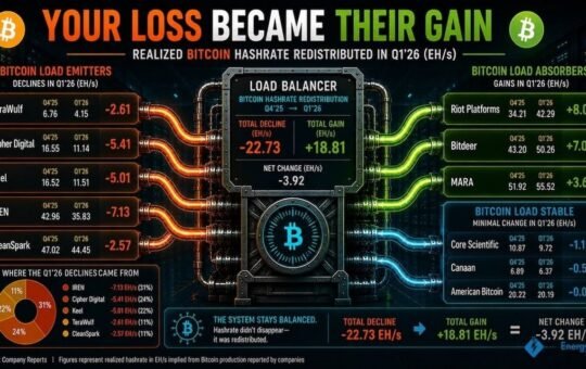 Miner Weekly – The Great Bitcoin Mining Power Shift: Who Won Q1?
