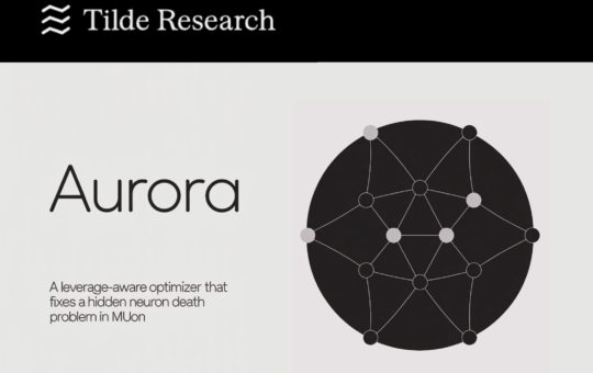 Tilde Research Introduces Aurora: A Leverage-Aware Optimizer That Fixes a Hidden Neuron Death Problem in Muon