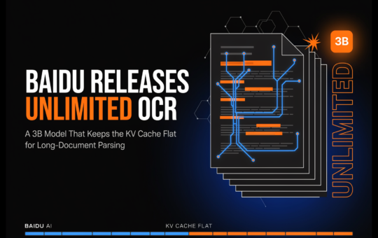 Baidu Releases Unlimited OCR, a 3B Model That Keeps the KV Cache Flat for Long-Document Parsing