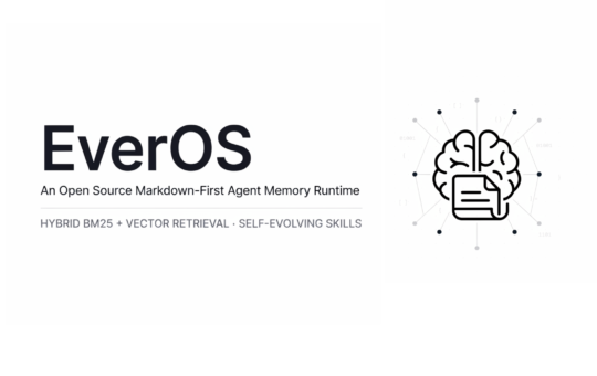 Meet EverOS: An Open Source Markdown-First Agent Memory Runtime With Hybrid BM25 + Vector Retrieval and Self-Evolving Skills