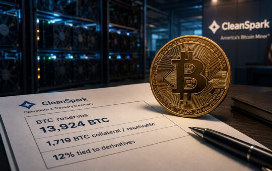 Bitcoin miners are resorting to using BTC treasuries as collateral for debt to weather Bitcoin winter