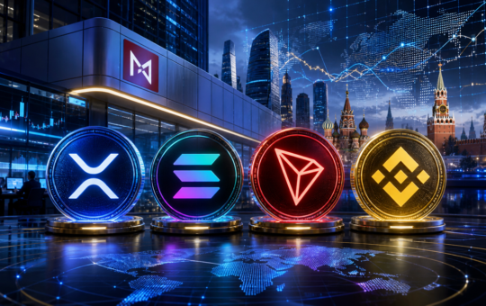 Moscow Exchange Adds XRP, Solana, Tron And BNB To Crypto Index Push