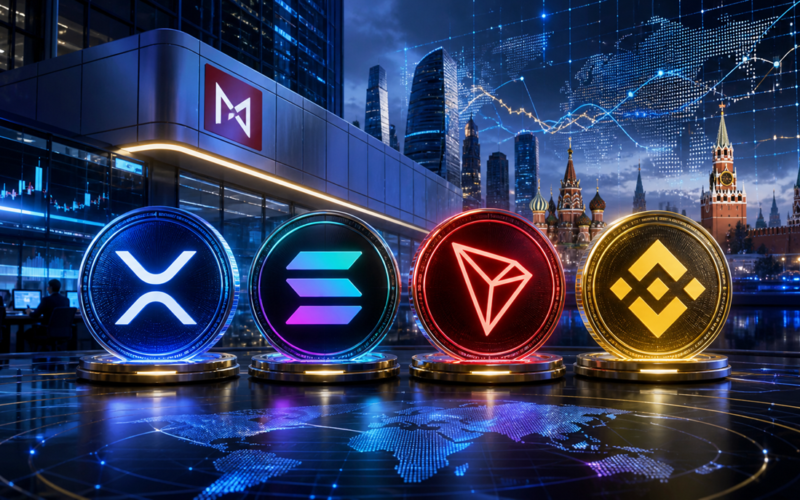 Moscow Exchange Adds XRP, Solana, Tron And BNB To Crypto Index Push