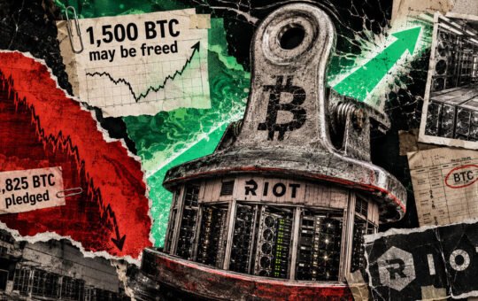 Bitcoin crash forced Riot to pledge 1,825 BTC, but this huge rally may now free up 1,500 BTC