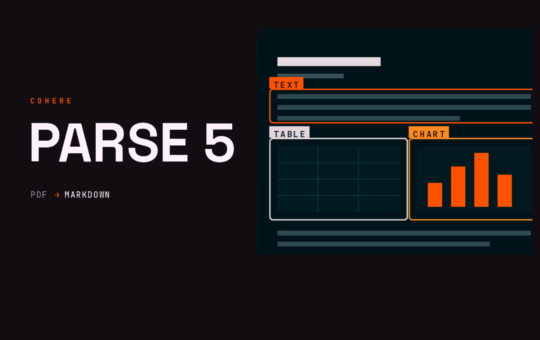 Cohere Releases Parse 5 (parse-v5.0): A 2.3B Vision Language Model That Turns Enterprise Documents Into Markdown