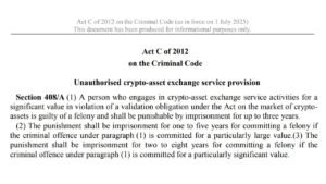 Hungary Repeals Strict Crypto Rules to Align With EU MiCA Framework