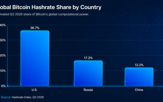 US Bitcoin Mining Grip Slips From Q1 to Q3 as Rival Nations Gain