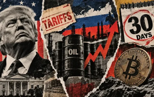 Bitcoin faces an October 18 test as Trump prepares new Russia tariffs