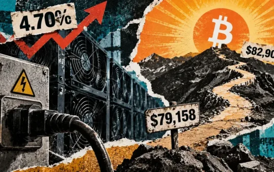 Bitcoin mining faces a squeeze: the $82,900 price hurdle