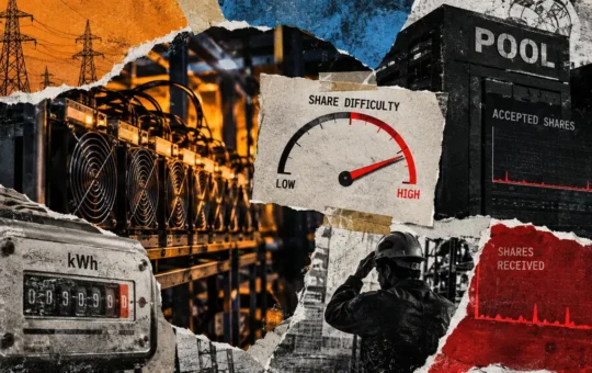 Bitcoin mining vardiff can strand slowed miners