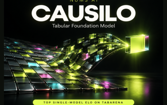 Nums AI Releases Causilo: A Tabular Foundation Model That Tops TabArena Among Single Models