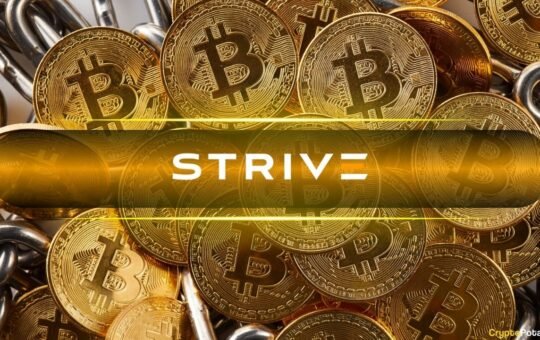 Strive Adds More Bitcoin as Total Holdings Rise Above 24,500 BTC