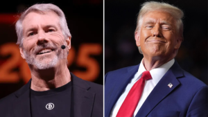 Trump Accounts Reveal MSTR Buy as Bitcoin Treasury Giant Rebounds