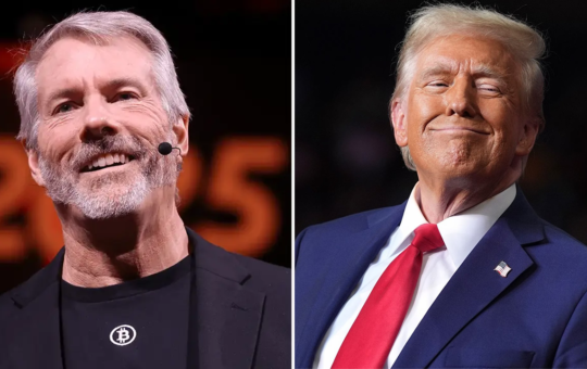 Trump Accounts Reveal MSTR Buy as Bitcoin Treasury Giant Rebounds