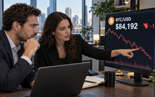 Bitcoin slips below $84,000 ahead of FOMC minutes