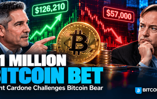 Grant Cardone Bets $1 Million on Bitcoin's Comeback