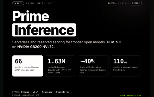 Prime Intellect Launches Prime Inference: Serverless and Reserved Serving for Frontier Open Models