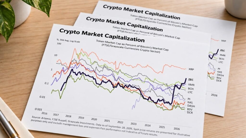XRP's Near-6% Bitcoin Valuation Sets a Benchmark for Zcash