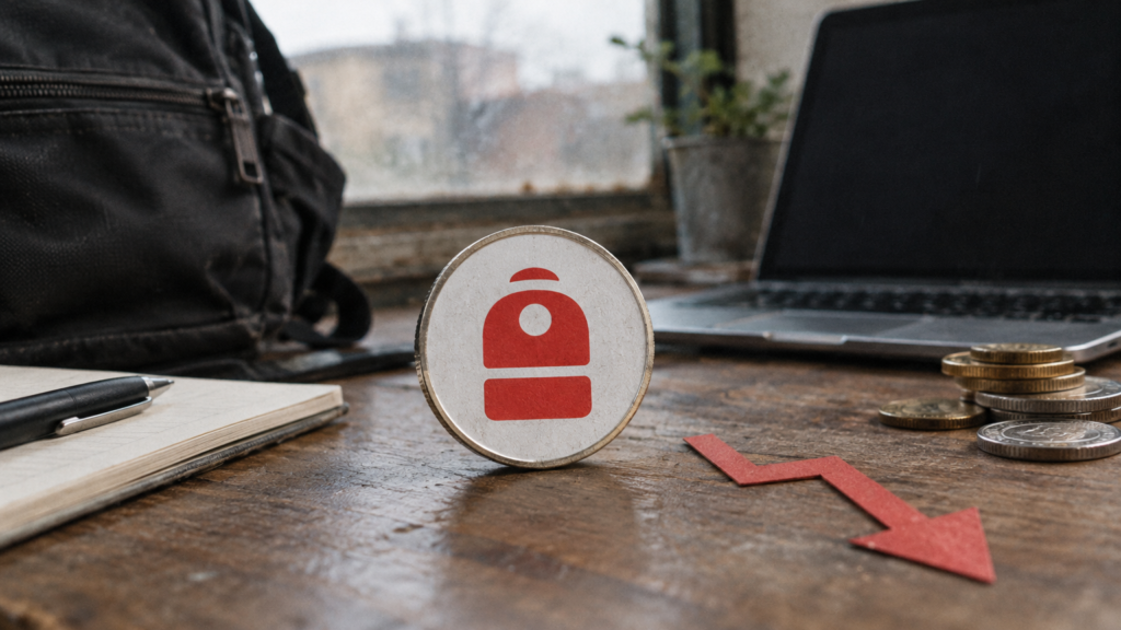 Backpack Exchange token loses 9.4% in a week as platform assets dip